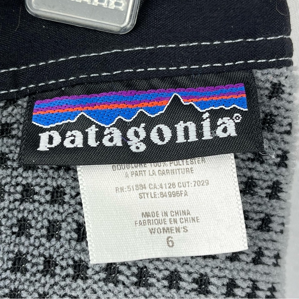 Patagonia Regulator Fleece-Lined Ski Snow Pants Sz 6 - Picture 4 of 16